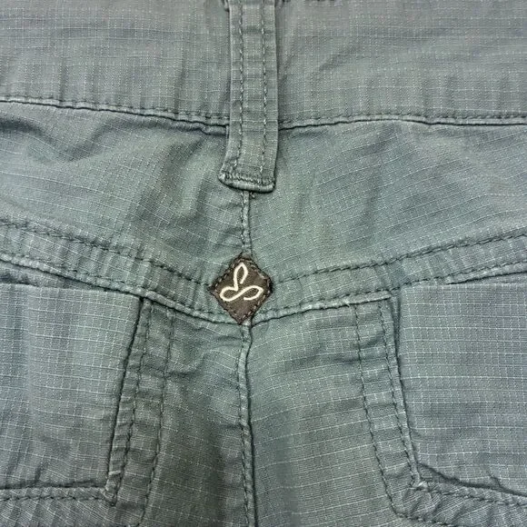PRANA Larissa Knicker Bermuda Shorts Blue Women’s Size 0 - Picture 5 of 6